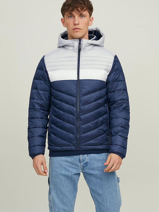 Jack & Jones Winter Jacke Puffer Blue / Navy Bl...