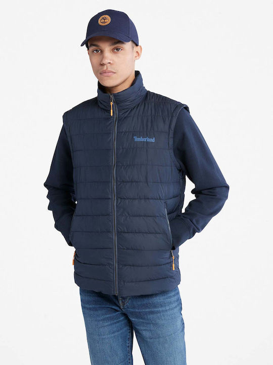 Timberland Geacă fără mâneci Puffer Albastru marin