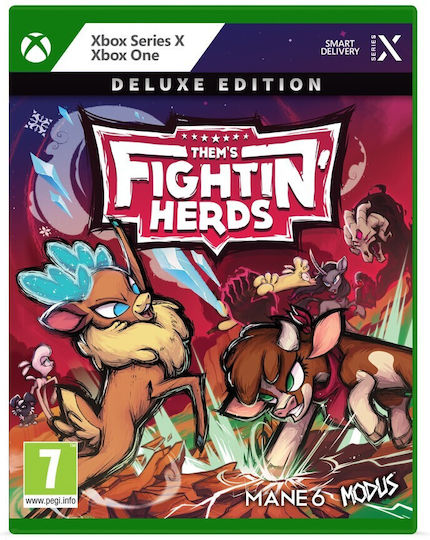 Them's Fightin' Herds Deluxe Edition Xbox One Game