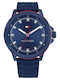Tommy Hilfiger Nelson Men's Watch 46mm Battery with Stainless Steel Bracelet Blue