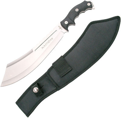 Amont Machete Black with Blade made of Stainless Steel in Sheath