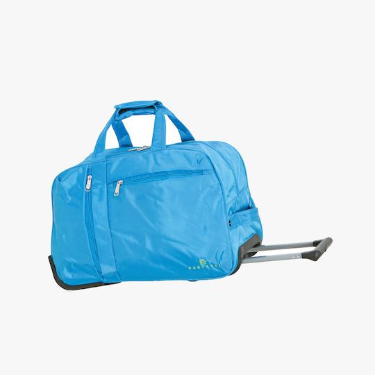 Bartuggi 718-088 Σακ Βουαγιάζ 45lt Γαλάζιο με Ρόδες Υφασμάτινο Μ48xΠ28xΥ31εκ.