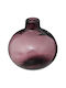 Atmosphera Decorative Vase Purple 12x12x11cm
