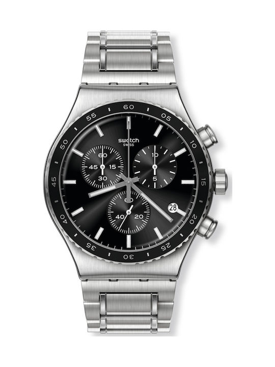 Swatch Carbonium Dream Uhr Batterie mit Metallarmband Swatch Carbonium Dream Uhr Batterie mit Metallarmband