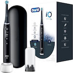 Oral-B iO Series 6N Electric Toothbrush with Timer, Pressure Sensor and Travel Case Black Lava