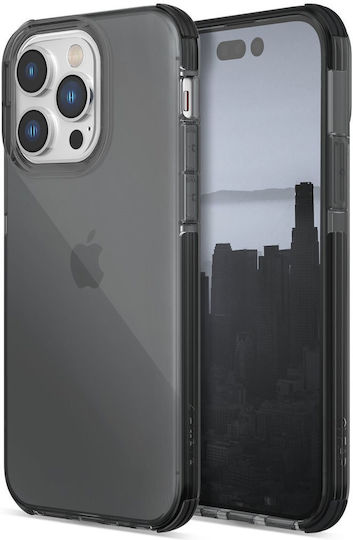 Raptic Clear Back Cover Πλαστικό / Σιλικόνης Μαύρο (iPhone 14 Pro Max)