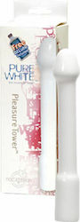 Doc Johnson Pleasure Tower Ρεαλιστικό Dildo Pure White 21cm