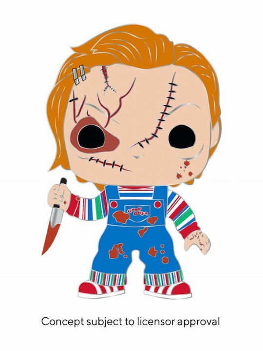 Funko Pop! Pin Filme: Chucky - Chucky Große Metallische 10