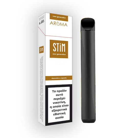 Stim Disposable E-Cigarette 800 Puffs Aroma 2ml 20mg Black