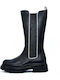 Kids Boots with Zipper Black