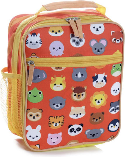 Puckator School Insulated Hand Lunch Bag 4lt Red 21 x 11 x 25cm