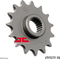 JT Sprockets Vorderes Ritzel für Yamaha XT 600 90-03 / XTZ 660 Tenere 91-98 / TT-RE 600 04-05