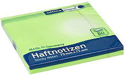 Officepoint Post-it Notes Pad Cube 80 Sheets Green 7.5x7.5cm