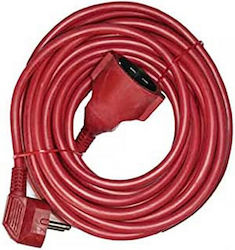 EDM Grupo Extension Cable Cord 25m Red