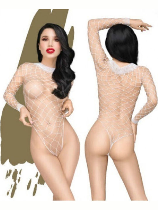 Penthouse Scandalous Mesh Teddy Sexy Κορμάκι Διχτυωτό