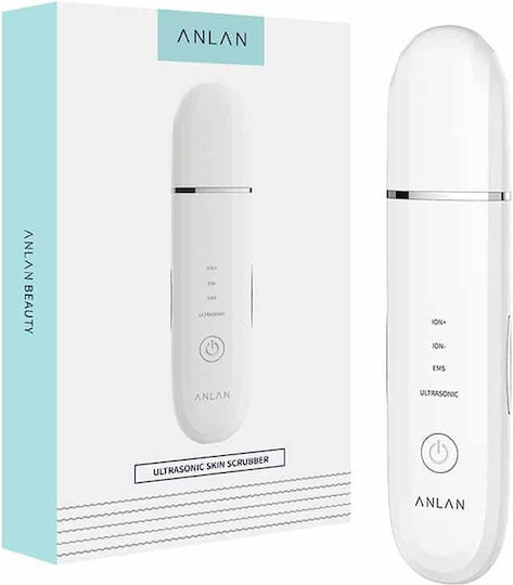 Anlan Ultrasonic Skin Scrubber για Καθαρισμό Λευκή ALCPJ07-02