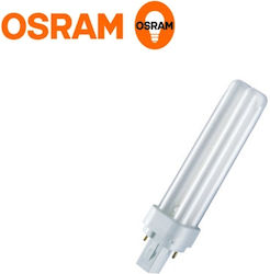 Osram Dulux D Φθορίου G24D-1 13W Osram Dulux D Φθορίου G24D-1 13W