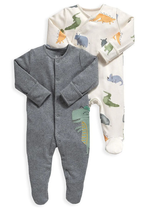 Mamas & Papas Baby Bodysuit Set Long-Sleeved Multicolour