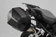 SW-Motech Aero ABS Motorcycle Hard Side Case Set 25lt in Black Colour