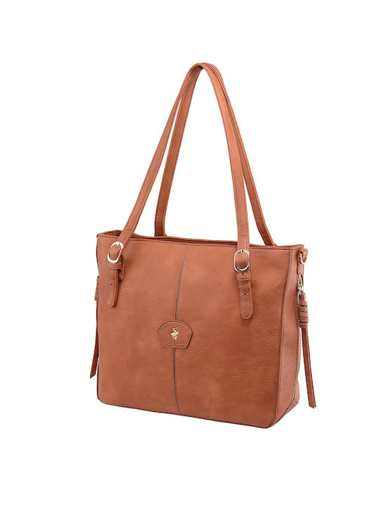 Beverly Hills Polo Club Women's Shoulder Bag Tabac Brown