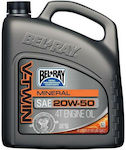 Bel-Ray Mineral 20W-50 4-Stroke Motorcycle Motor Oil VTWIN 4lt