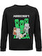 Minecraft Battle Sweatshirt Schwarz