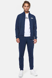 Lonsdale Bognibrae Set Sweatpants with Rubber Navy Blue