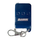 Autotech SM-50P 3-Channel Cloning Garage Door Remote Control with Rolling Code 433.92MHz