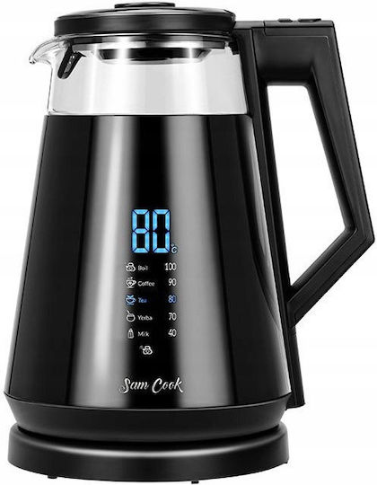 Sam Cook PSC-111/B Reisekessel 1.7Es 1700W Schwarz