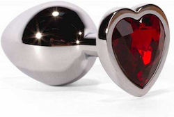 X-Men Secret Shine Metal Anal Plug Medium Red