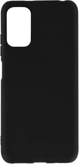 Senso Soft Touch Back Cover Σιλικόνης Μαύρο (Poco X4 GT 5G)