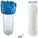 Atlas Filtri 3P AFO SX Senior Plus Water Filtration System Single Central Supply Micron 3/4'' with Replacement Filter Atlas Filtri CA 10 SX 25mcr 80216471571576