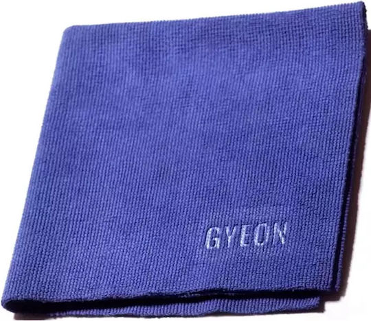 Gyeon Q2M Bald Wipe Seamless Car Cleaning Microfiber Cloth Blue 40x40cm
