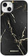 SwitchEasy Marble Hybrid MagSafe Back Cover Plastic / Silicone Pearl Black (iPhone 14 Plus)