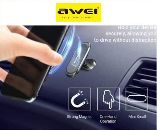 Awei X20 Handyhalterung Auto mit Magnet Schwarz