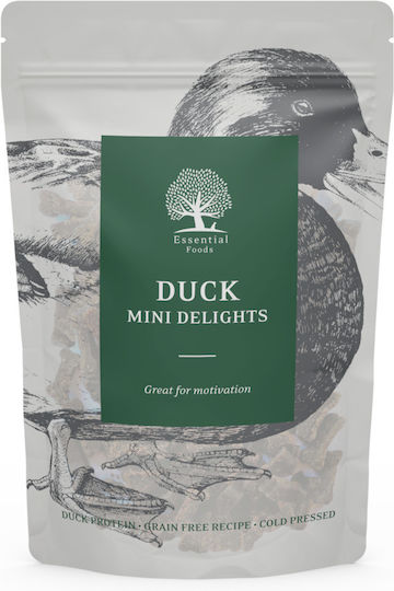 Essential Foods Mini Delights Μπισκότο Εκπαίδευσης Σκύλου με Πάπια 100gr