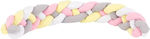 Just Baby Bumper Crib Bumpers Braided Inside Multicolour 20x160cm