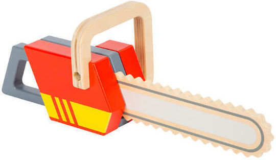 Small Foot Firefighter Chainsaw Wooden for 3+ Years 35 cm
