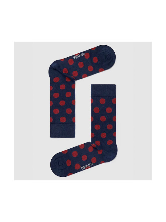 BESOCKS ΚΑΛΤΣΕΣ BEPOLKADOTS-NAVY/MULTICOLOUR