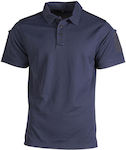 Mil-Tec Tactical Quickdry Polo Shirt in Blue color