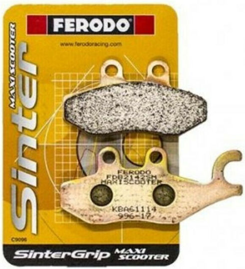 Ferodo Sinter Grip Front Pads για Piaggio Beverly 250 / Nexus 125-250 2006-2007