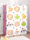 vidaXL Spielzeug Aufbewahrungssystem aus Kunststoff Rosa 110x46.5x144cm 12Stück