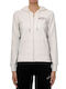 Damen Sweatshirtjacke Beige