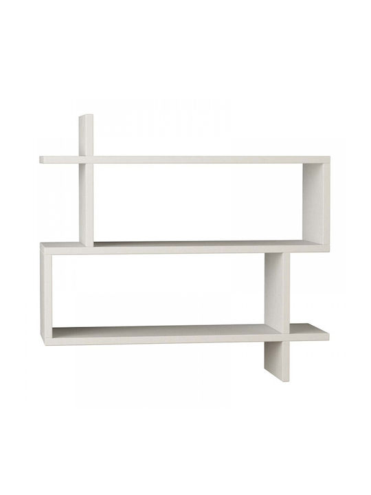 Shelf Wall Ricardo White 70x22x65cm