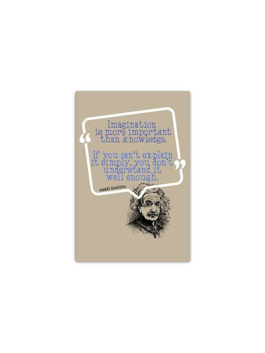 Poster Einstein - 45cm x 30cm - Satine 150gr