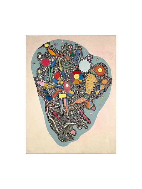 Poster Wassily Kandinsky - Buntes Ensemble 1938 - 30cm x 40cm - Illustration 250gr