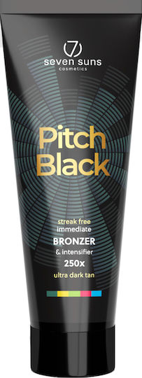 7Suns Cosmetics Pitch Black Solarium Lotion Body Ultra Dark 250ml