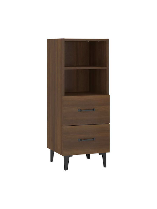 Schrank Boden Coffee 34.5x34x90cm