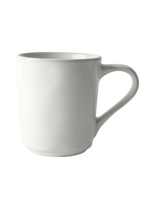 Dutch Rose Ceramic Cup White 390ml OR