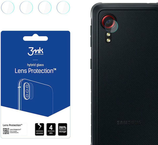 3MK Hybrid Camera Protection Tempered Glass Transparent for the Galaxy Xcover 5